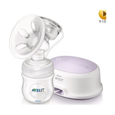 飞利浦新安怡（AVENT）宽口径自然原生单边电动吸乳器SCF332/01