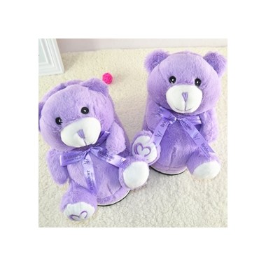 冬季暖拖鞋女卡通