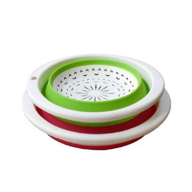 蛋形折叠伸缩果蔬篮-大号