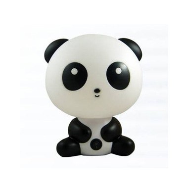 好时达 功夫小子报时灯白配黑色