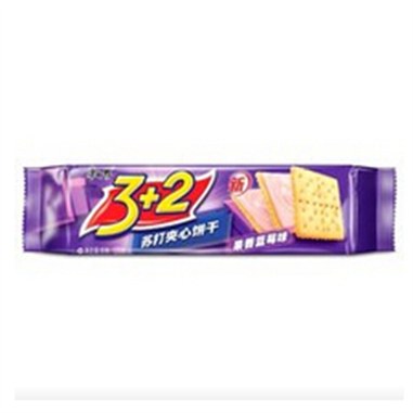 康师傅苏打夹心饼