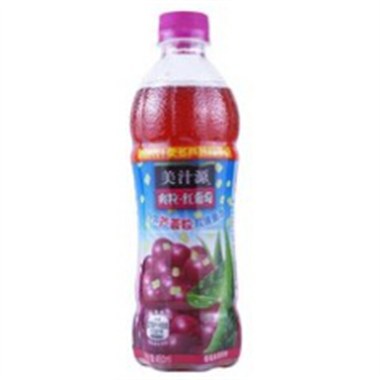 美汁源爽粒葡萄