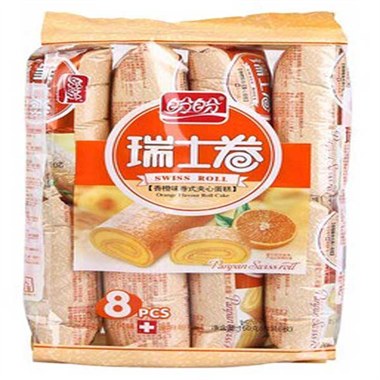 盼盼 瑞士卷 夹心蛋糕 香橙味/草莓味