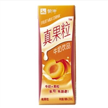 蒙牛真果粒黄桃