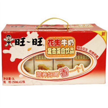 旺旺花生牛奶