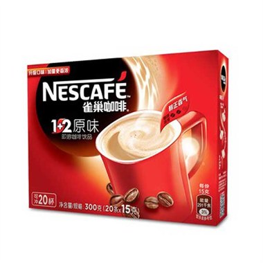 雀巢1+2咖啡原味13g