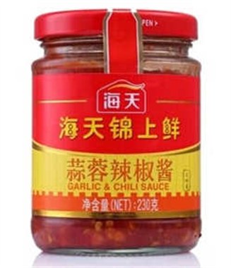 海天锦上鲜蒜蓉辣椒酱