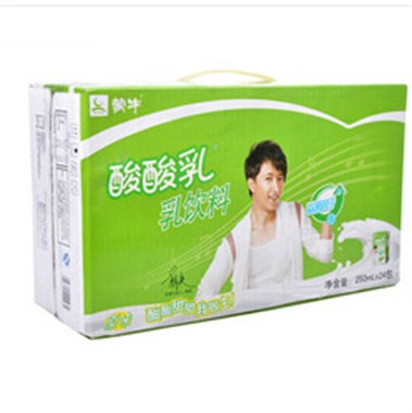 蒙牛酸酸乳