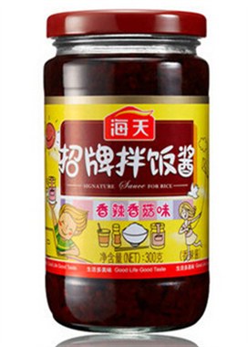 海天招牌拌饭酱（香辣香菇味）