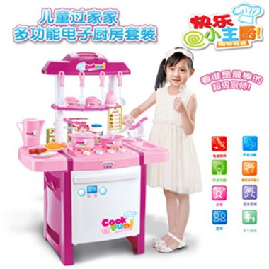 贝恩施 厨房过家家 红色