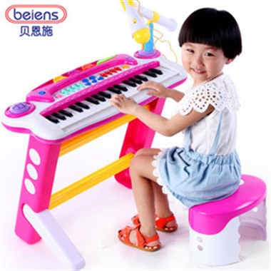 贝恩施 儿童益智多功能高音质电子琴