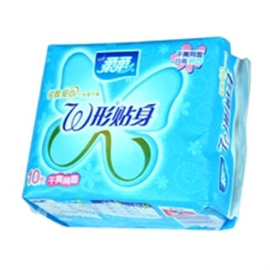 柔柔W型贴身卫生巾