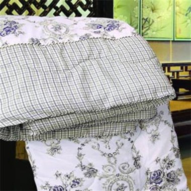 金丝莉青花古韵蚕丝被