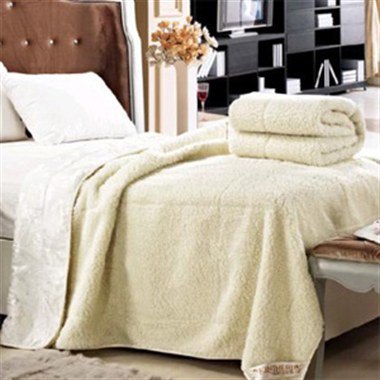 金丝莉澳洲羊毛毯