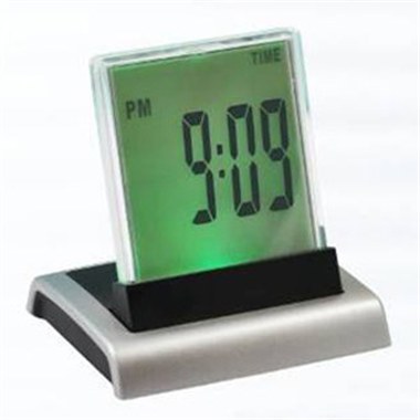 好时达 七彩时计银色