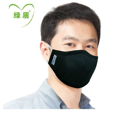 绿盾PM2.5口罩  抗菌防霾  一罩绝尘
